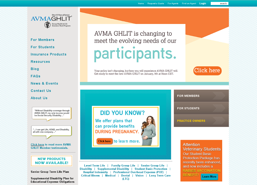 AVMA home page